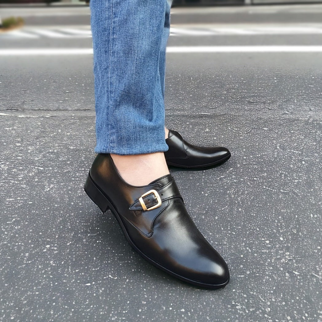 Pure Leather Handmade SS-2408 BLK