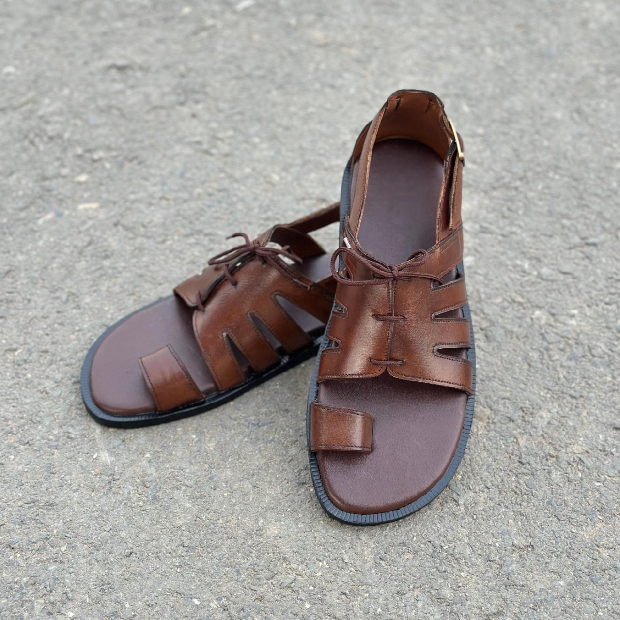 Step Pure Leather Amster Brown-2638
