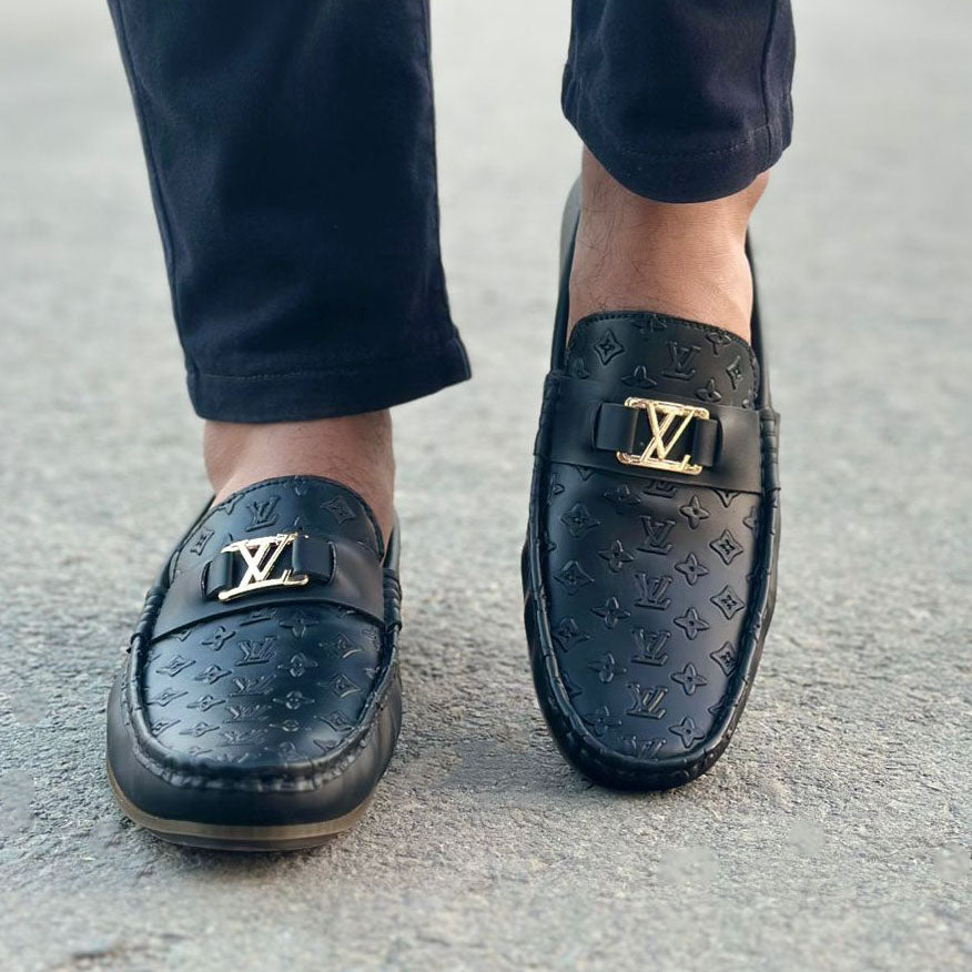 The Entron Black Loafers SS-2703