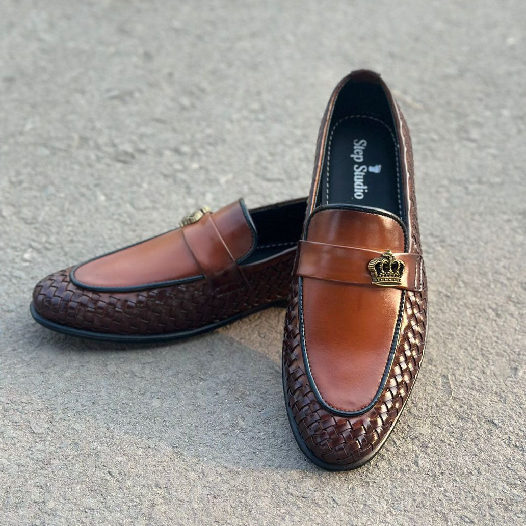 Step Handmade Regez Brown SS-2745