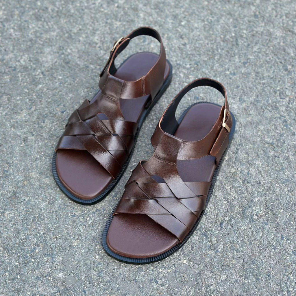 Step Pure Leather Bruin Brown SS-2652