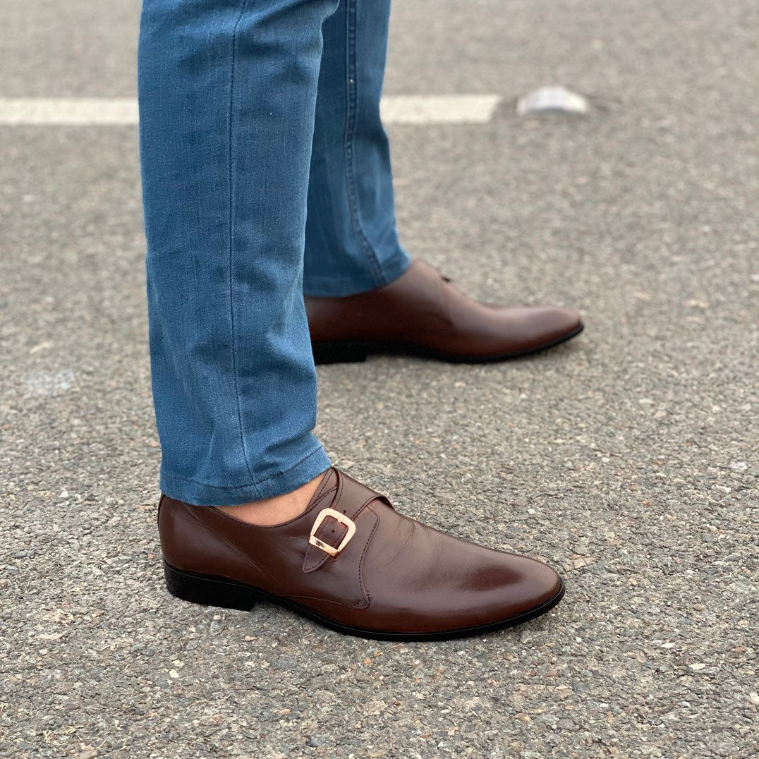 Pure Leather Handmade SS-2408 Brown