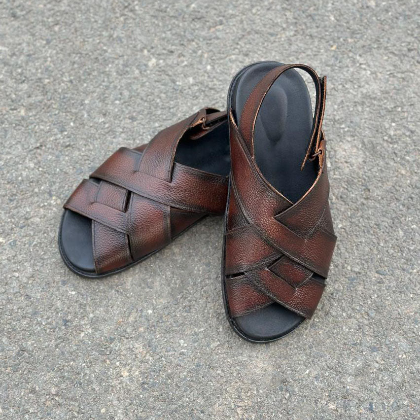 Step Pure Leather Nostra BROWN SS-2643