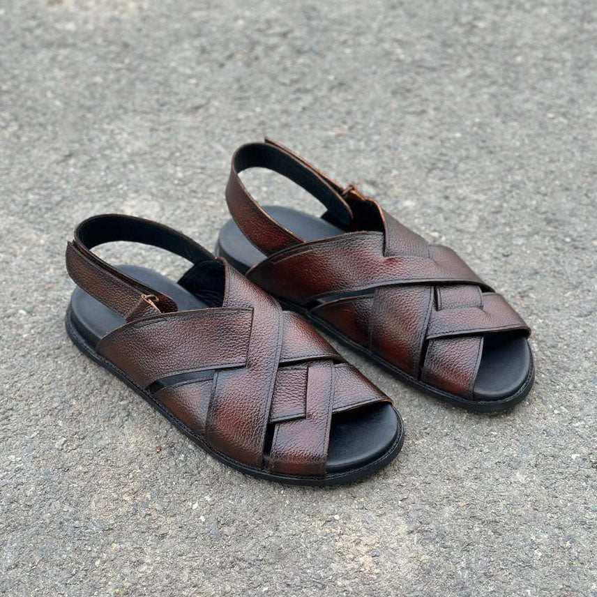 Step Pure Leather Nostra BROWN SS-2643