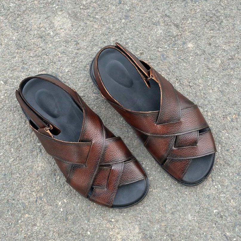Step Pure Leather Nostra BROWN SS-2643