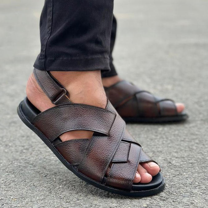 Step Pure Leather Nostra BROWN SS-2643