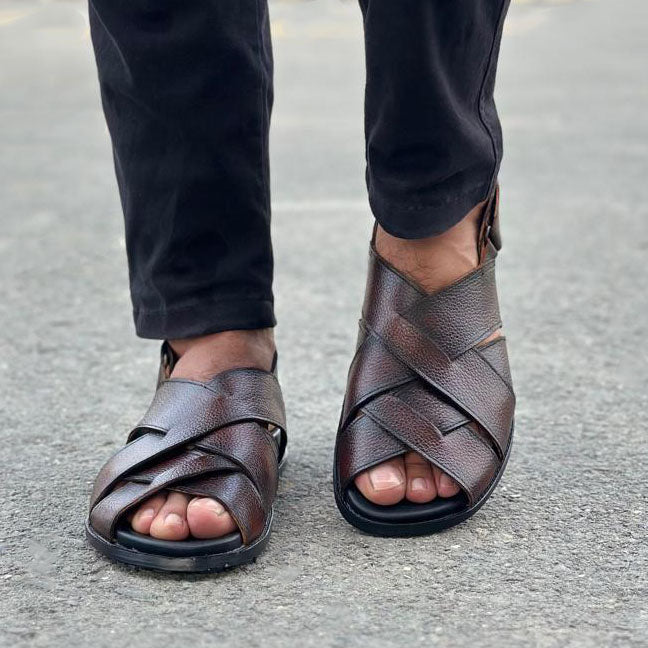 Step Pure Leather Nostra BROWN SS-2643