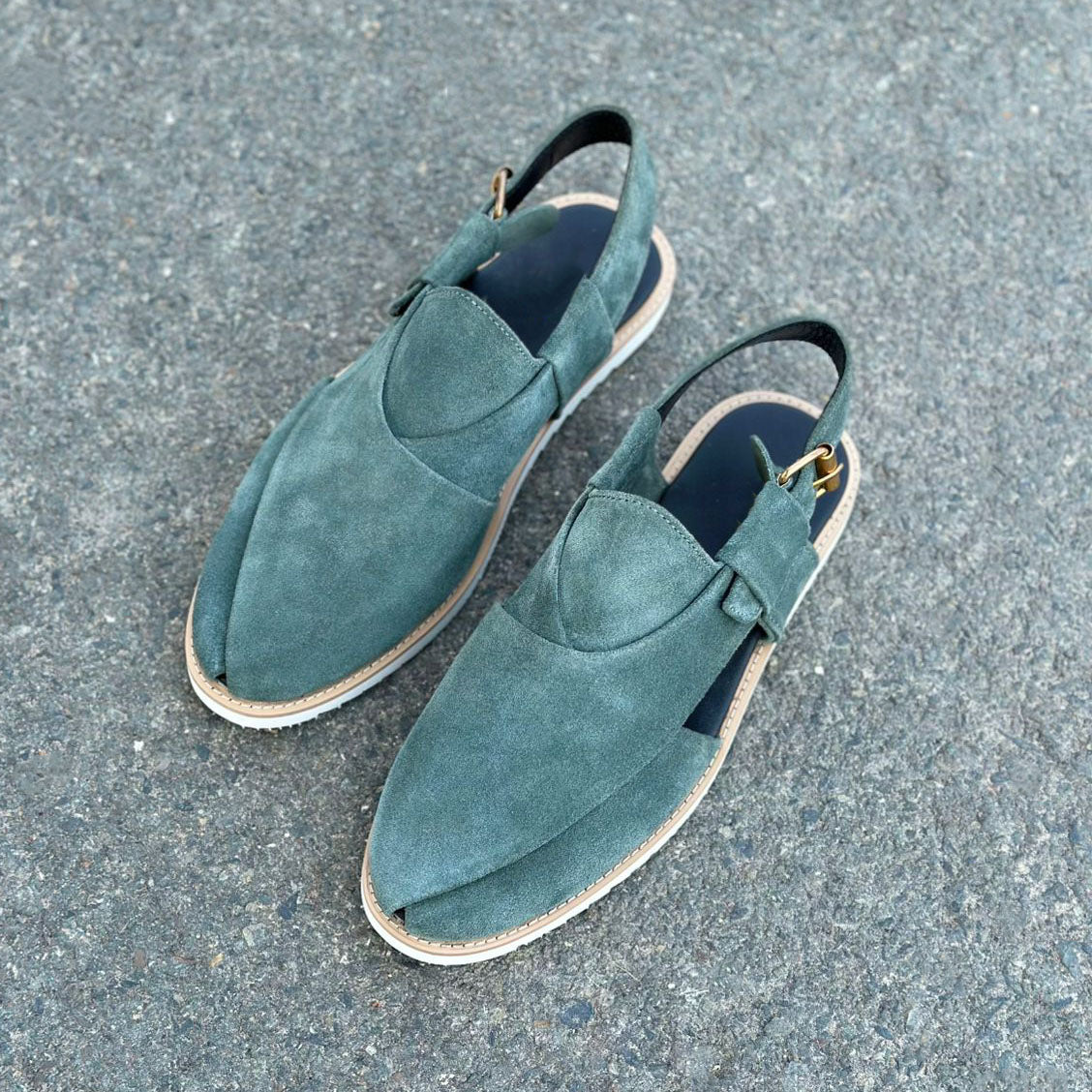 Step Pure Leather Frnez Mint SS-2650