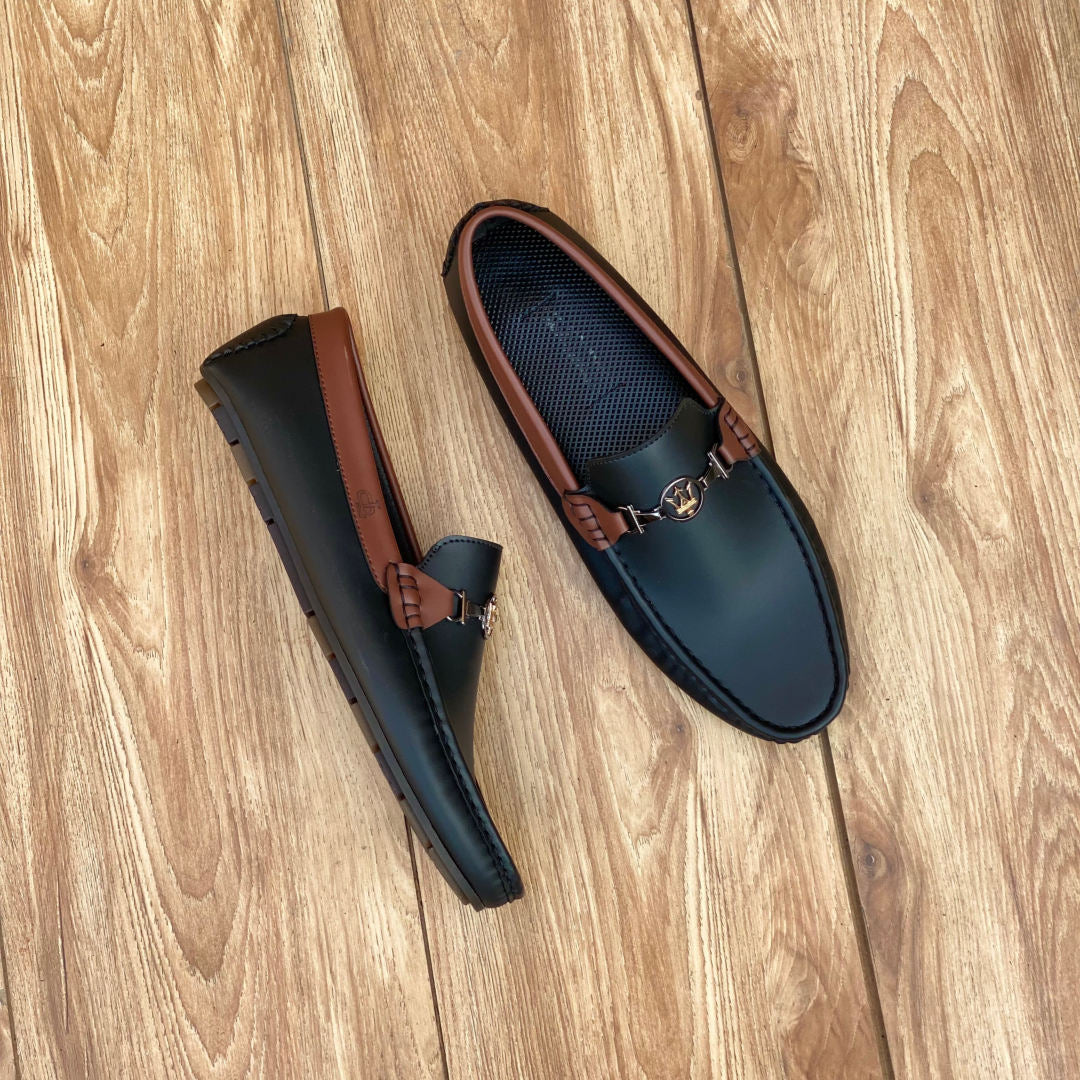 Hand Made Crown Loafer SS-1413
