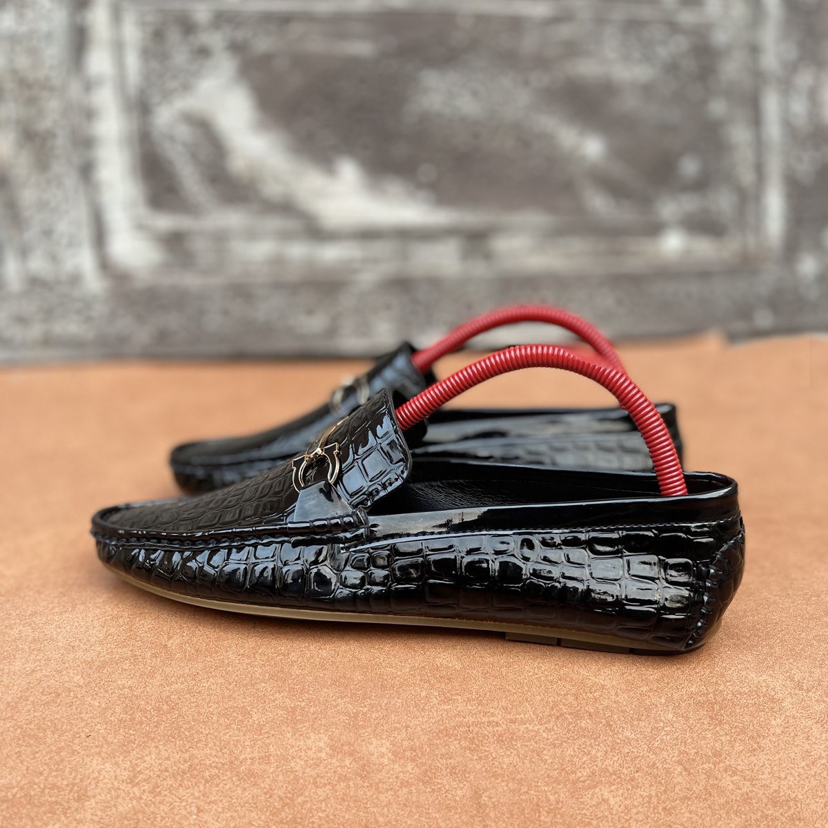 Premium Black Loafers SS-2384