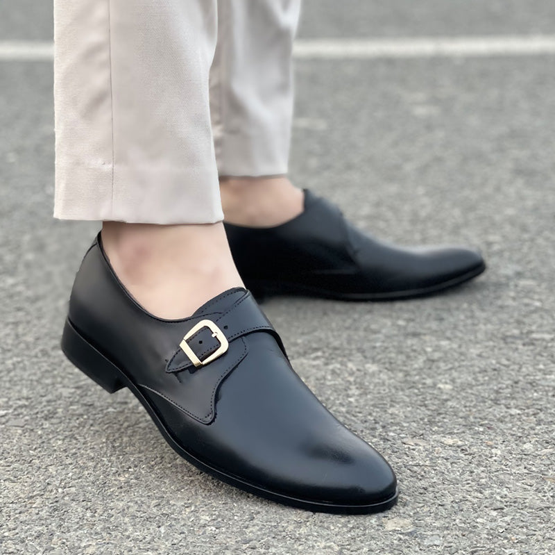 Pure Leather Handmade SS-2408 BLK