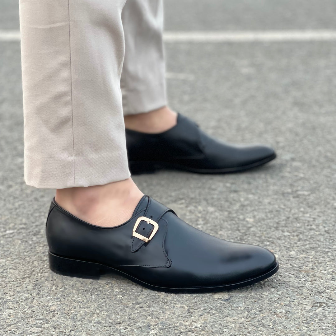 Pure Leather Handmade SS-2408 BLK