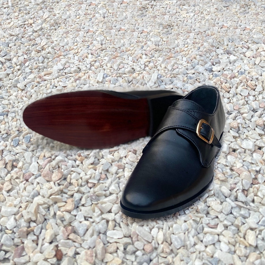 Pure Leather Handmade SS-2408 BLK
