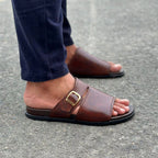 Step Pure Leather Trenol Brown SS-2641