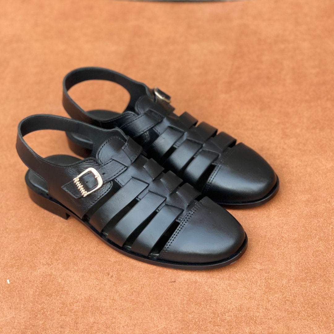 Handmade Premium Leather Black SS-2358 Secondary image