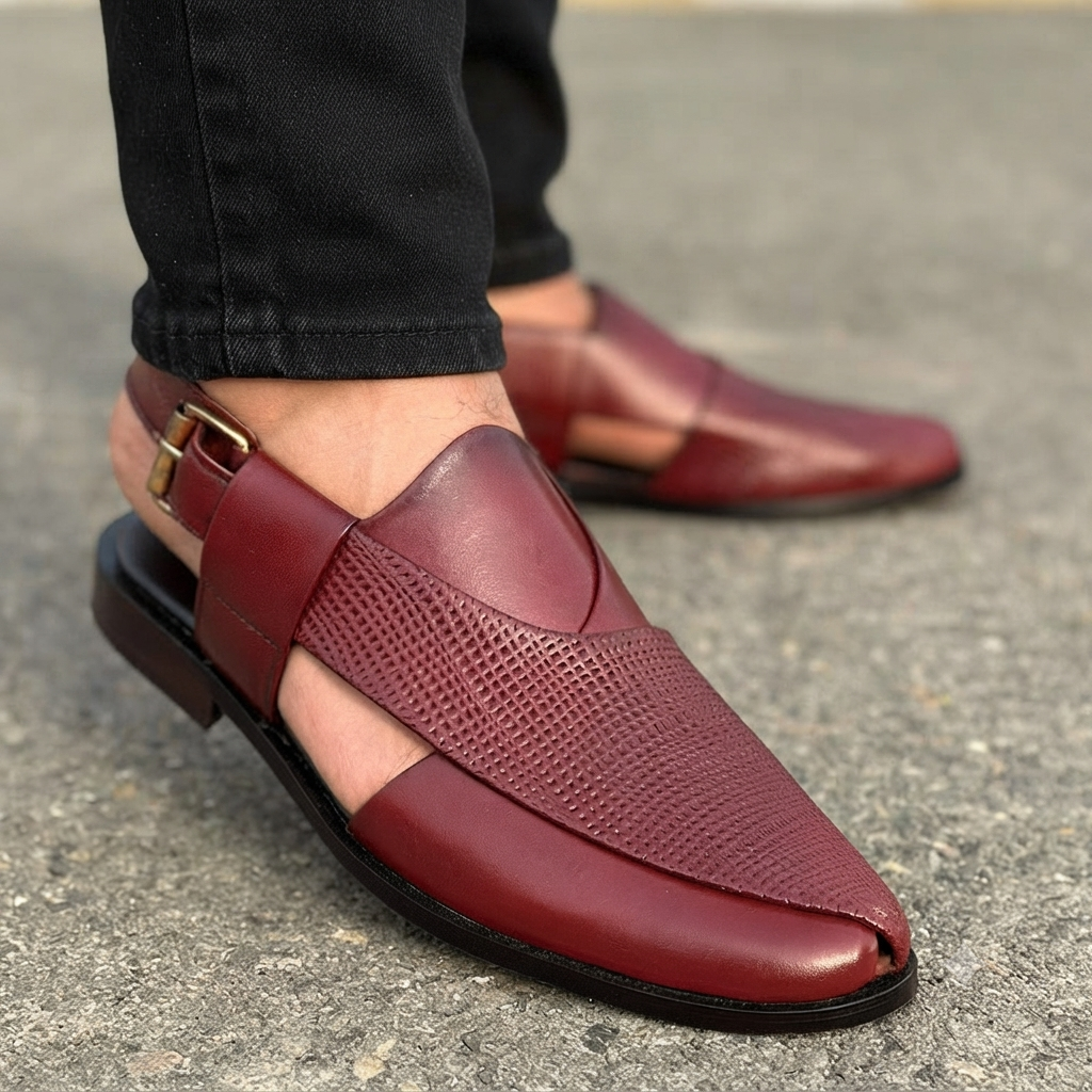 Step Handmade Maled Maroon SS-2782 Main image