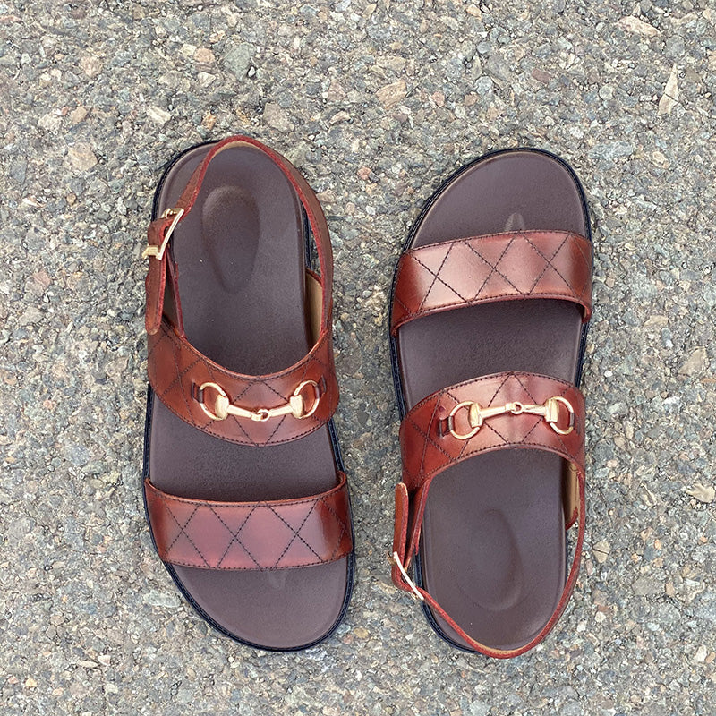 Pure  Handmade Sandal-2363