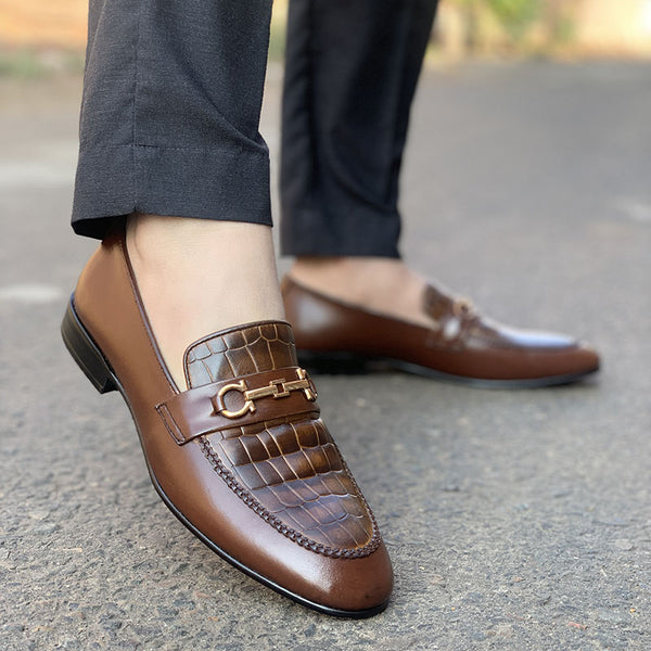 Handmade Pure Leather SS-182 Brown