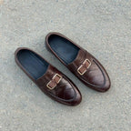 Best Elaftir Brown Leather Shoes in Pakistan