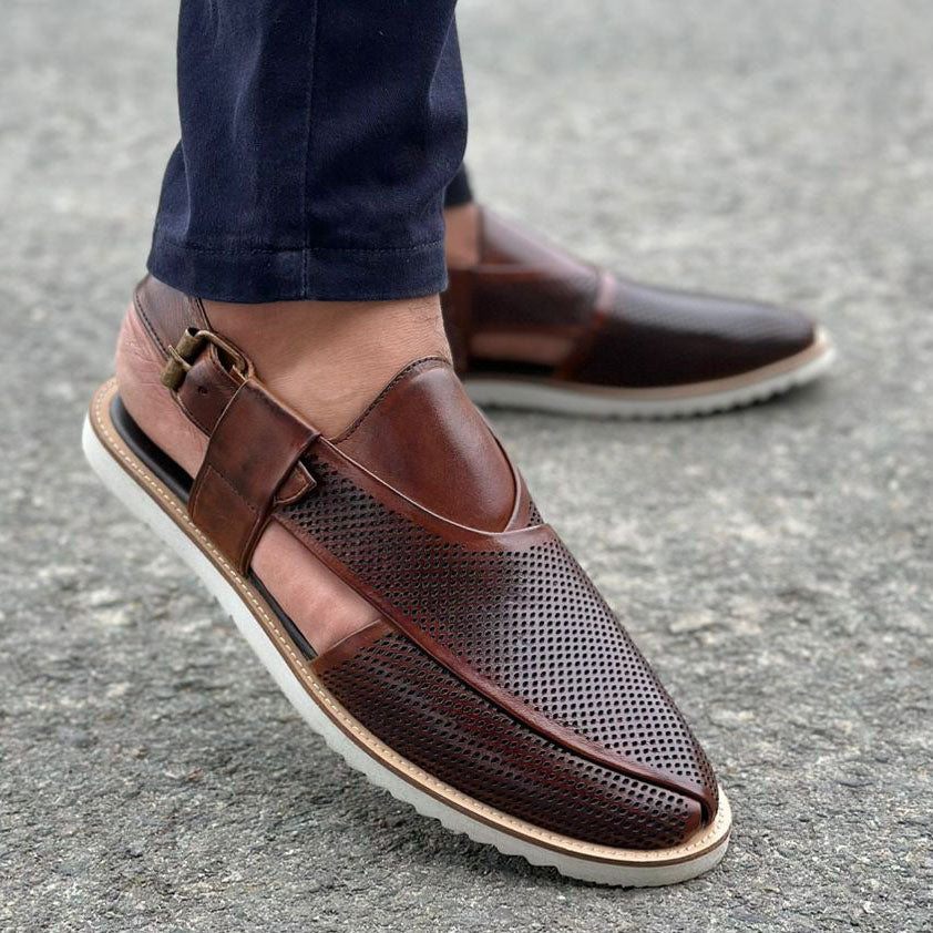 Step Pure Leather Frent Brown SS-2642 Main image