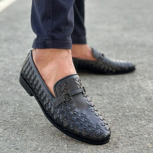Best Handmade Corvia Black Shoes in Pakistan