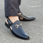 The Unique Black Leather Kheri SS-157