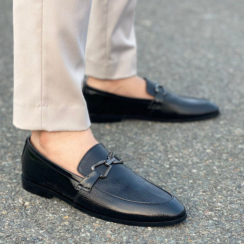 Black Salvatore Shoes SS-2359