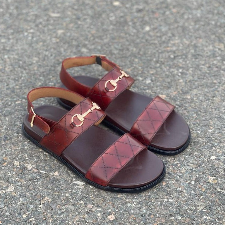 Pure  Handmade Sandal-2363