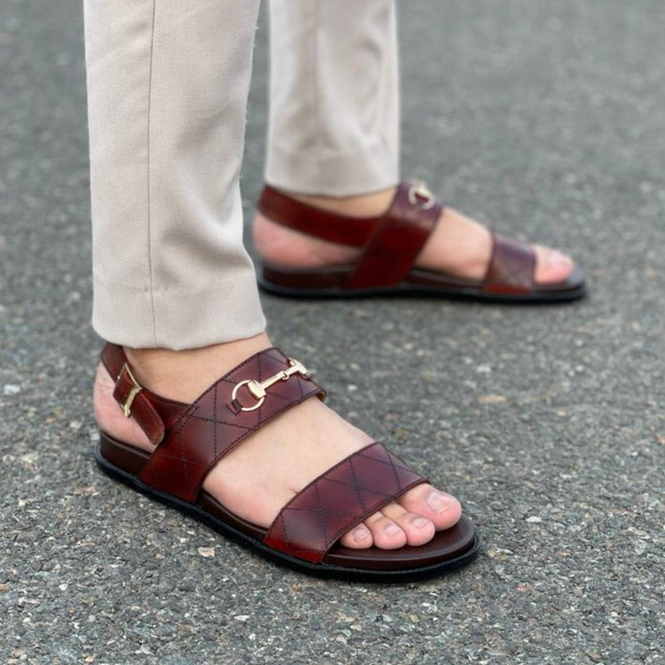 Pure  Handmade Sandal-2363