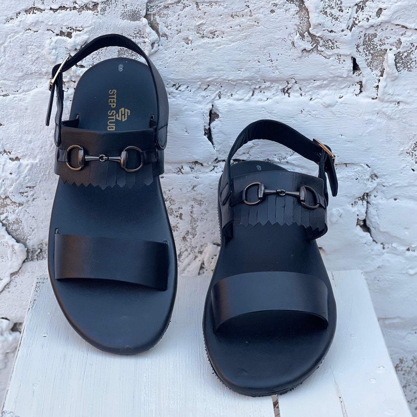 Hand made Sandal SS-2452 BLK