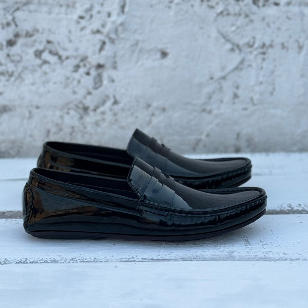 Premium Black patent Loafers SS-2471