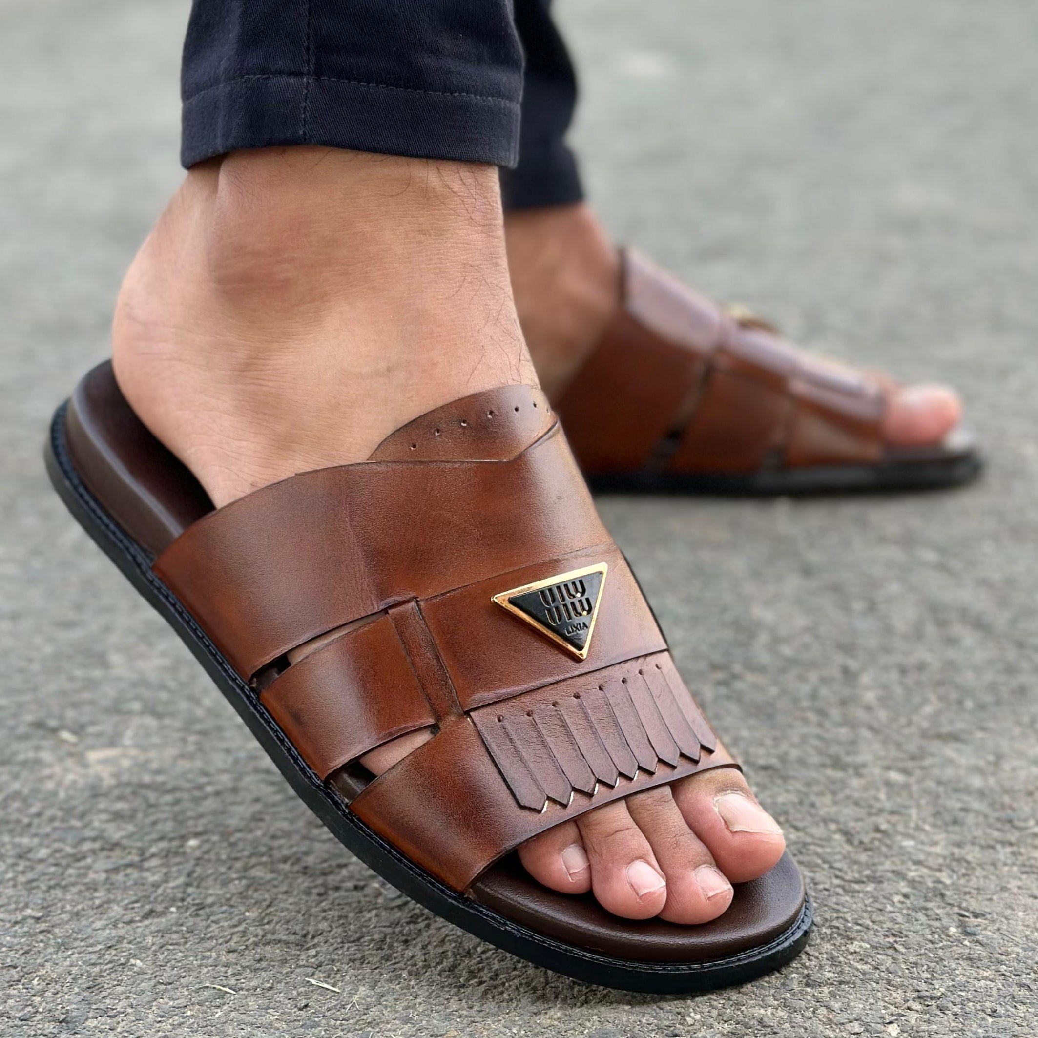 Step Pure Leather Nikord Brown SS- 2620 Main image