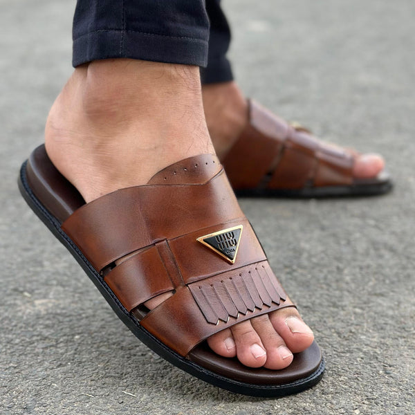 Step Pure Leather Nikord Brown SS- 2620
