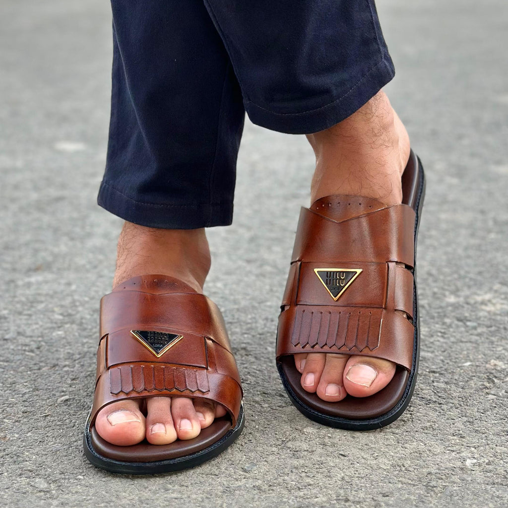 Step Pure Leather Nikord Brown SS- 2620