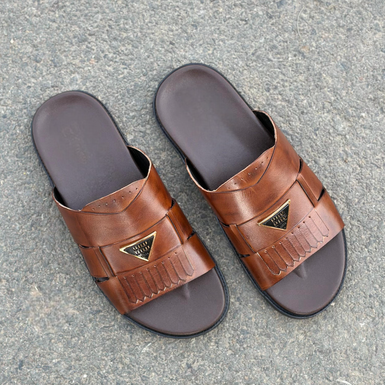 Step Pure Leather Nikord Brown SS- 2620