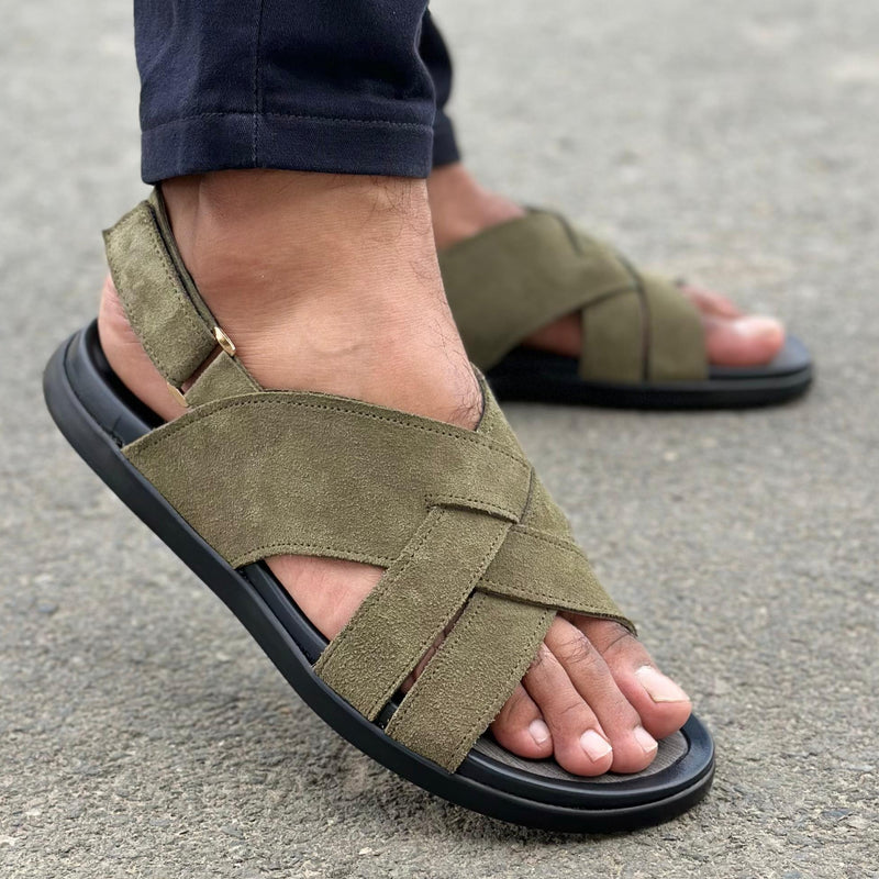 Step Pure Leather Amreld Green - 2621