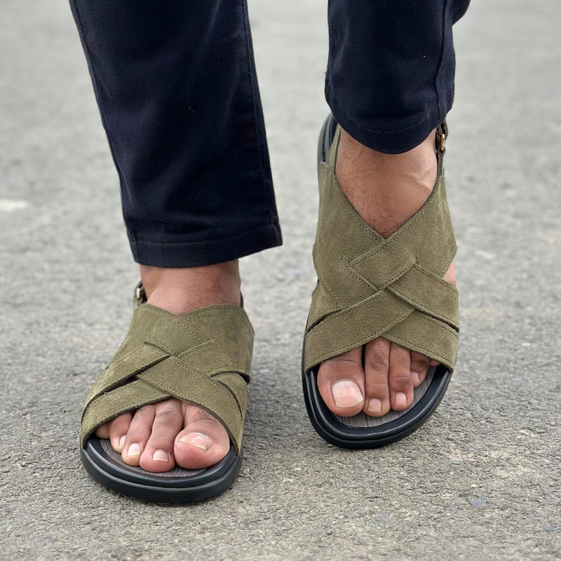 Step Pure Leather Amreld Green - 2621