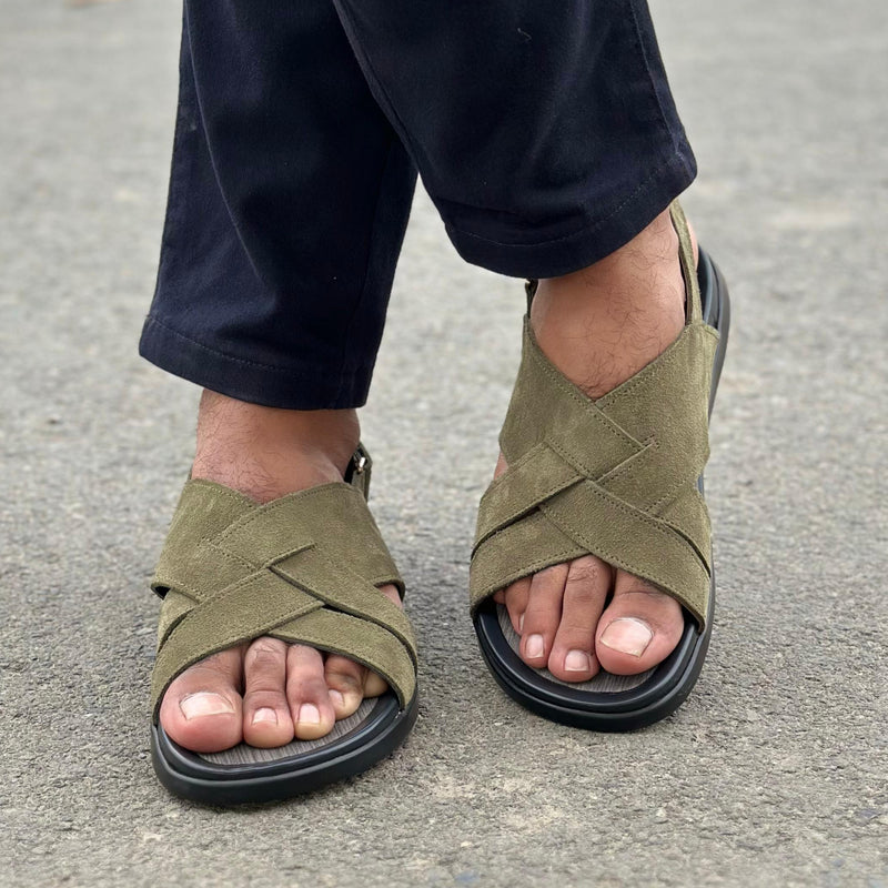 Step Pure Leather Amreld Green - 2621