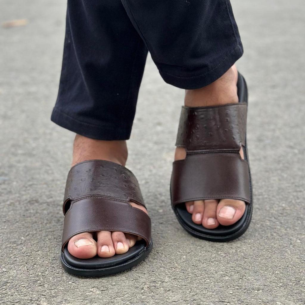 Step Pure Leather Bristo Brown SS-2622
