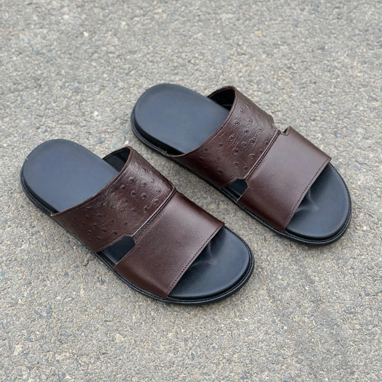 Step Pure Leather Bristo Brown SS-2622