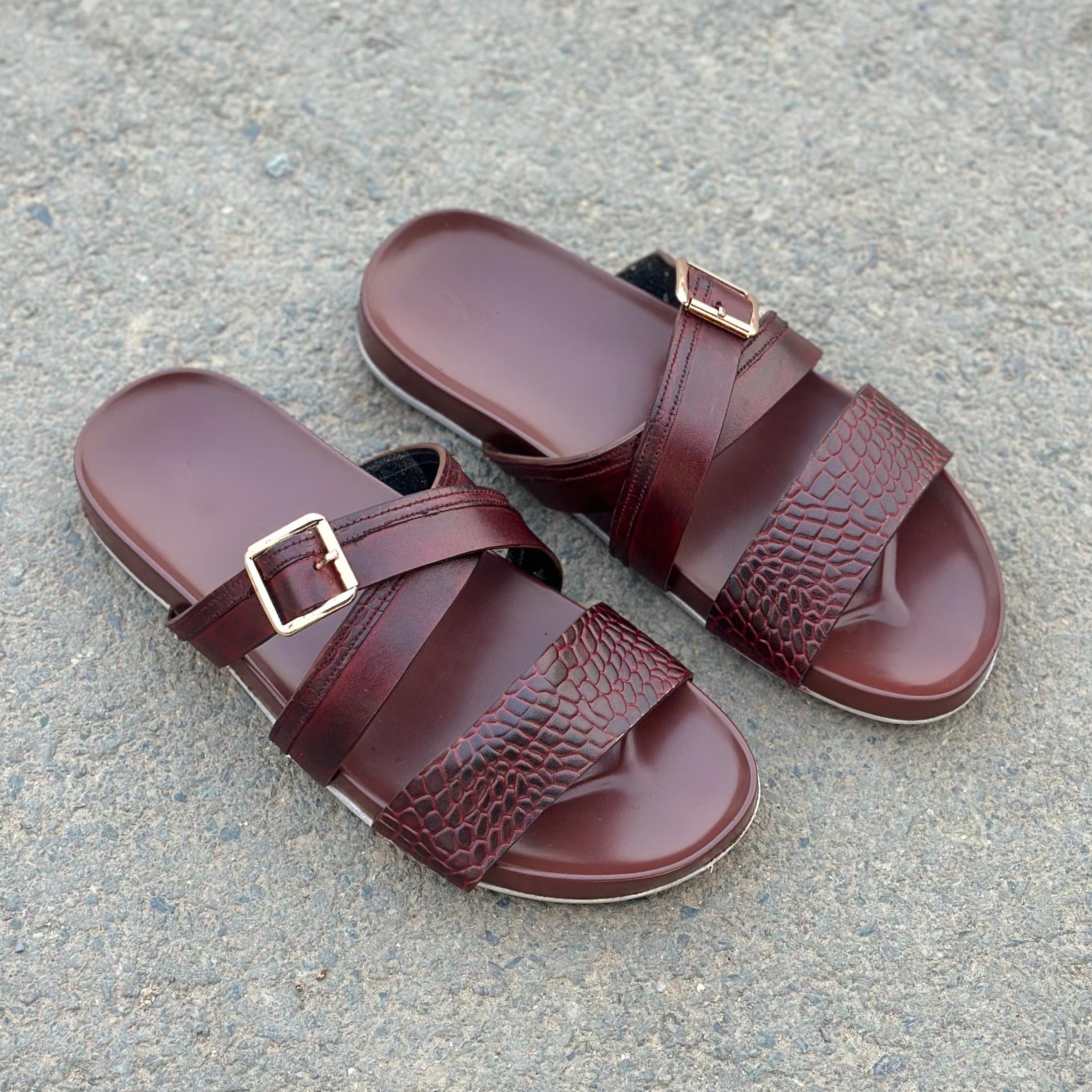 Step Pure Leather Arino Brown SS-2627