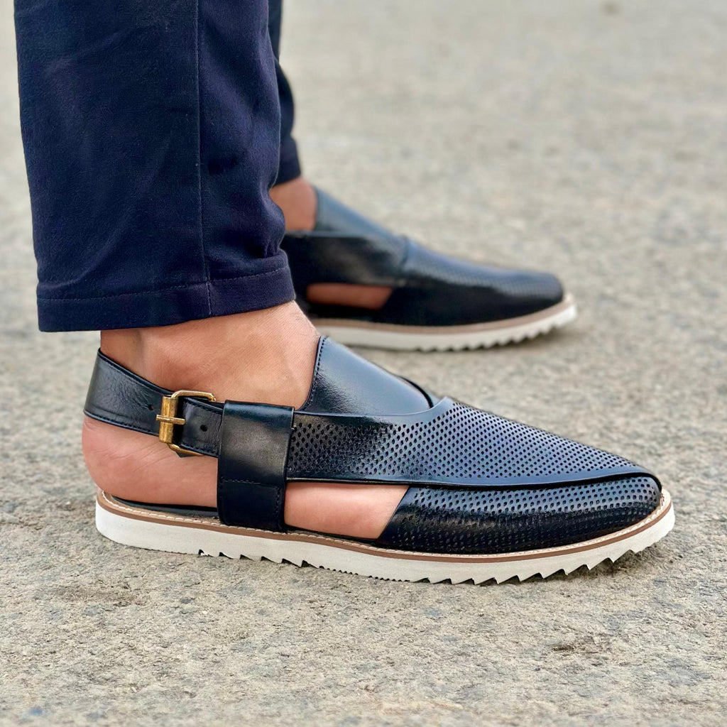 Step Pure Leather Frent Black - 2629