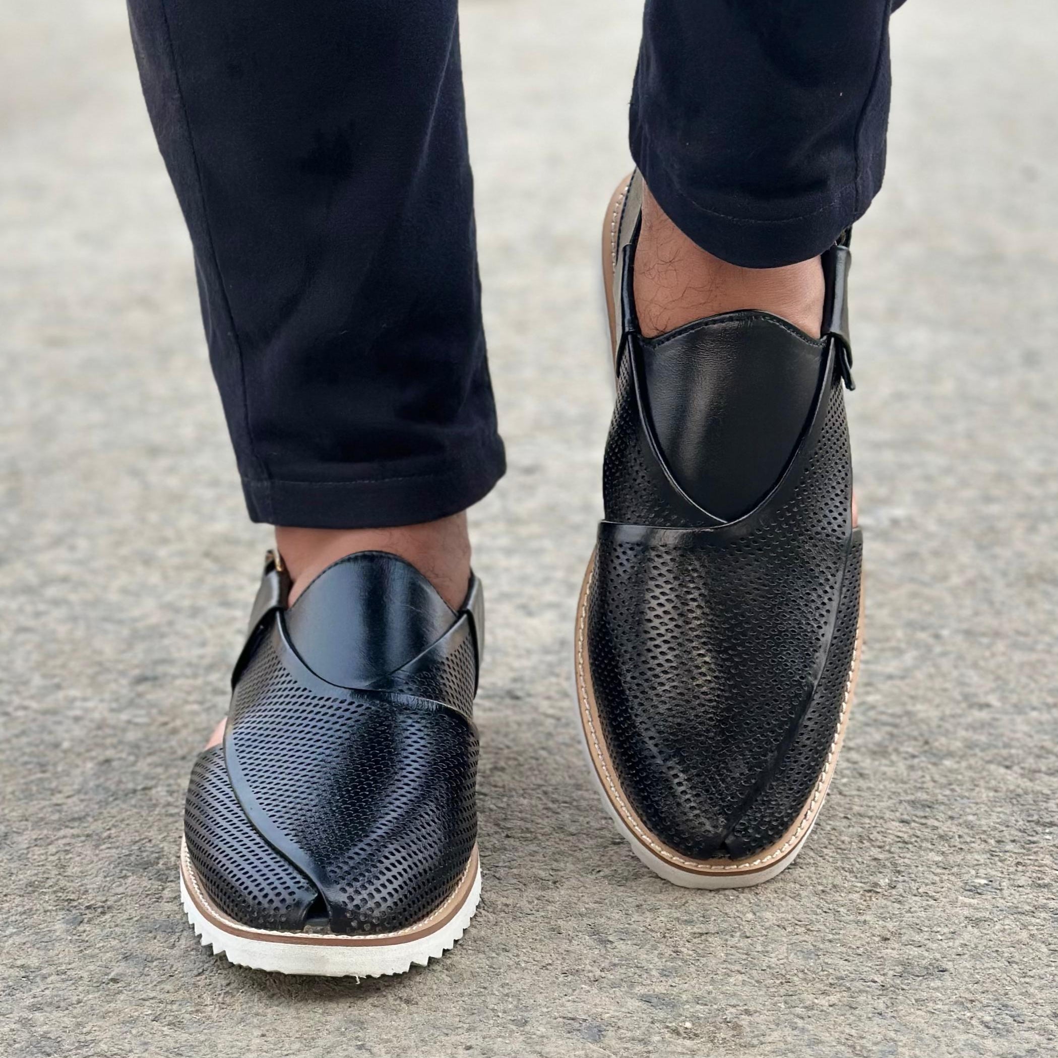 Step Pure Leather Frent Black - 2629