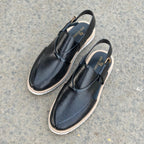 Step Pure Leather Frent Black - 2629
