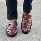 Step Pure Leather Ridge Brown -2635