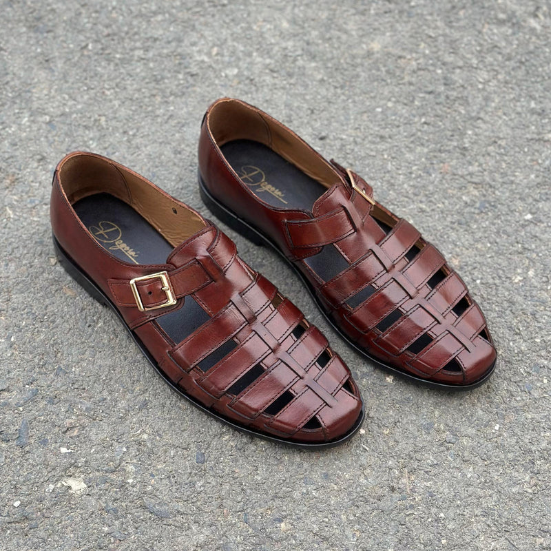 Step Pure Leather Ridge Brown -2635