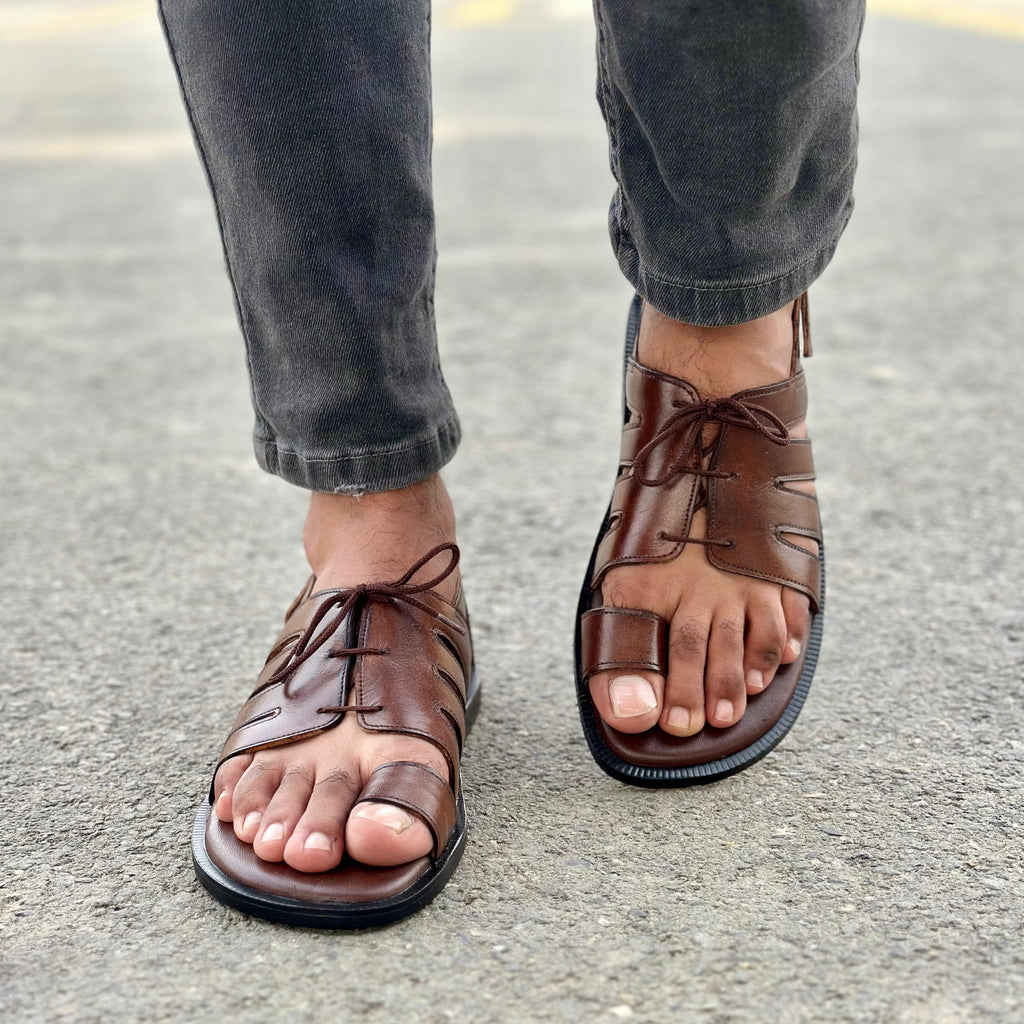 Step Pure Leather Amster Brown-2638