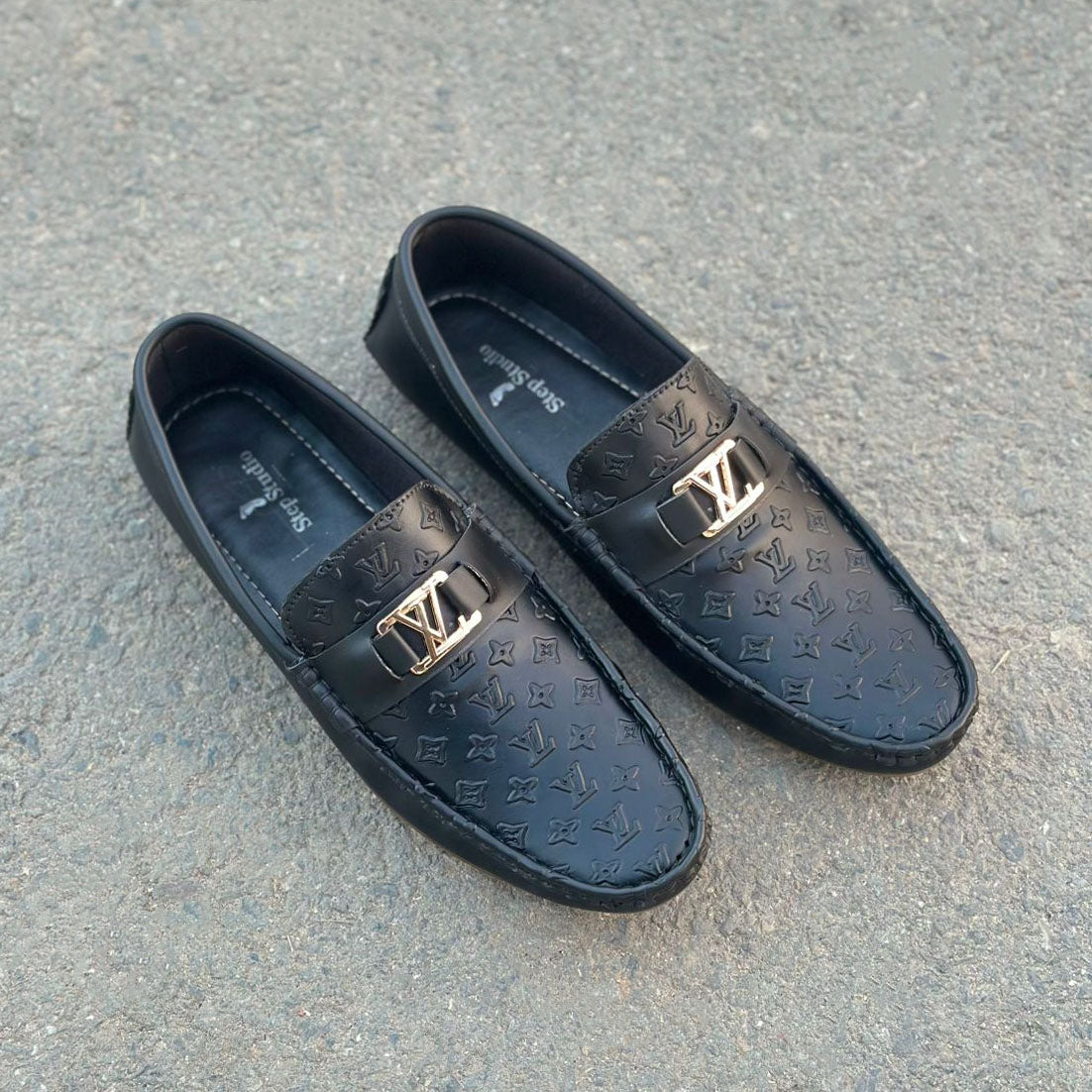 The Entron Black Loafers SS-2703