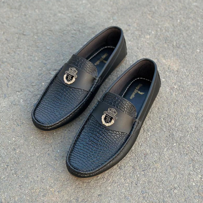 The Sidren Black Loafers SS-2719