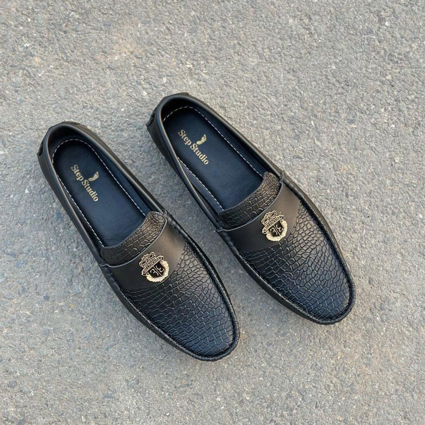 The Sidren Black Loafers SS-2719